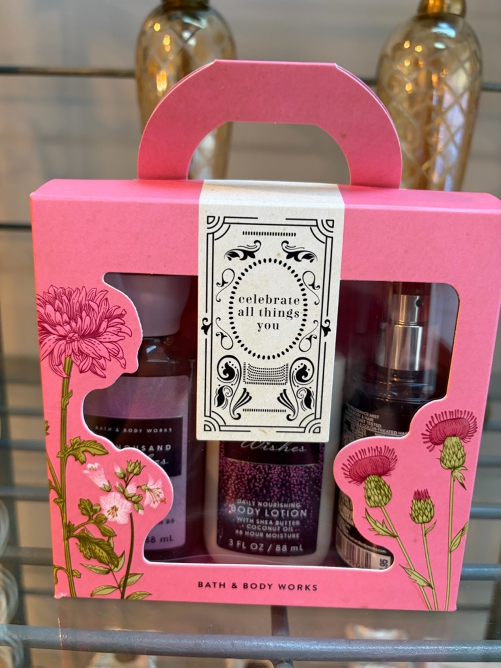 Bath & Body Works A Thousand Wishes Mothers Day Travel Size Gift Set NWT